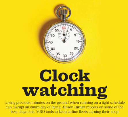 Clock Watching: IT in MRO (Low Cost & Regional Airline Business Magazine)